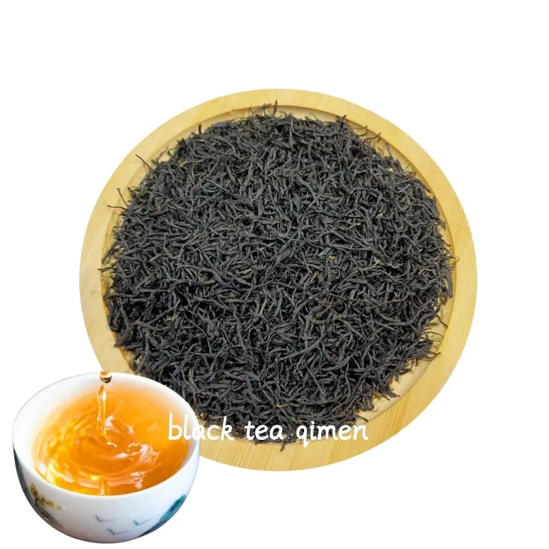 1 kg/túi hộp thiếc qimen Trung Quốc truyền thống nổi tiếng Keemun Qi người đàn ông trà đen lá cho giải trí buổi chiều trà tại bàn