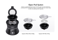Adaptateur secteur portable mini IMOTO double tension 110/220V avec options de prises universelles intelligentes pour chicha US/UK