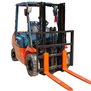 Chariot élévateur Toyota FD25 d'occasion, 2,5 tonnes, mini-engin de levage, 4300 kg, 0-2000 heures, moteur 1DZ, vidéo pour rapports d'inspection, à vendre - Product Image 1