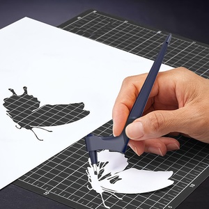 Couteau de découpe rotatif à 360°, résistant à l'usure, pour loisirs créatifs, outil de découpe artistique pour papier, support OEM personnalisé - Product Image 3