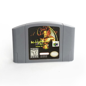 Versión de EE. UU. Inglés Bated Maned <span class=keywords><strong>Killer</strong></span> Instincted Gold N64 Consolas de videojuegos retro Cartucho de juego de 64 bits para N64 - Product Image 1