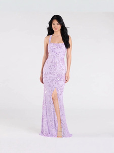 Nouvelle robe européenne et américaine très vendue pour le printemps et l'été, tendance et sexy, dos ouvert, fente haute, robe élégante - Product Image 1