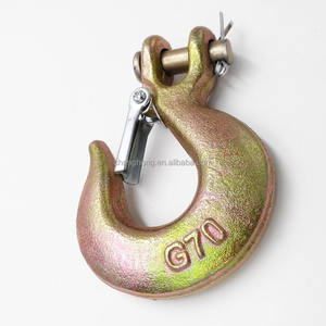 <span class=keywords><strong>Gancho</strong></span> de Seguridad de Acero Forjado de Alta Resistencia con Pestillo de 5/16 Pulgadas G70, <span class=keywords><strong>Gancho</strong></span> de <span class=keywords><strong>Remolque</strong></span> para Camión y <span class=keywords><strong>Remolque</strong></span> - Product Image 4