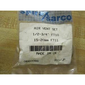 ชุดวาล์วระบายอากาศ Spirax Sarco ขนาด 1/2 3/4 รุ่น FT10 FT11 ผลิตในสหราชอาณาจักร - Product Image 3