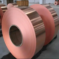 Cinta de Cobre C11000 T2 en Rollo - Duradera para Electrónica, Aire Acondicionado y Refuerzo de Hormigón