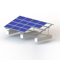 Système de montage au sol pour panneaux solaires JCHX OEM ODM sur mesure, système de support au sol pour panneaux solaires