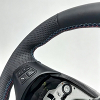 Volant de voiture en cuir haut de gamme très vendu pour BMW E90 E91 E92 E93 E82 E88 E87 M3 Volant sport