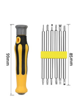 Tournevis multifonctionnel professionnel en forme de Y, en forme de U, en forme de fleur de prunier, en forme de triangle, en forme spéciale, matériau CR-V, étui rigide OEM