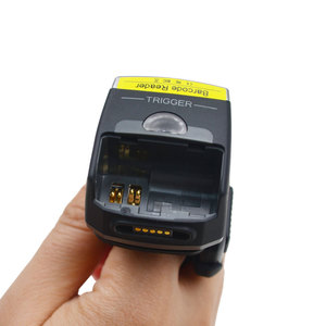 Scanner de códigos de barras sem fio, leitor de código de barras portátil 1d 2d, bluetooth, dedo azul, scanner de código de barras - Product Image 6