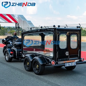 New Design Factory Price on Sale Electric Funeral Horse Hearse Coffin Horse Carriage Black Casket Chariot Special Transportation - Product Image 6