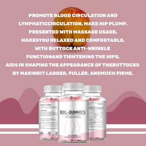 Gomitas de L-glutatión, Cafeína, Maca, Creatina Monohidratada, Vitamina C, Keto, Gomitas para Mejorar los Glúteos, Suplemento para la Belleza de la <span class=keywords><strong>Piel</strong></span> - Product Image 3