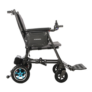 <span class=keywords><strong>Fauteuil</strong></span> roulant électrique ultra-léger de 9,8 kg avec batterie au lithium 6A, fabriqué <span class=keywords><strong>en</strong></span> aluminium et <span class=keywords><strong>en</strong></span> fibre de carbone, léger et pliable - Product Image 4