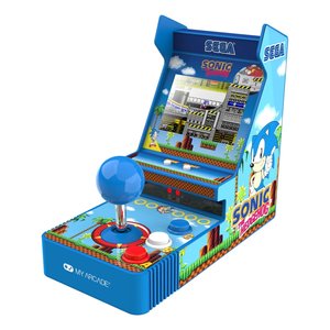 Consola de Juegos Portátil Sonic Hedgehog Mini Arcade Player Azul con 3000 Juegos Integrados, Resolución de Pantalla 480x320, Sin Pantalla Táctil - Product Image 1