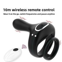 Ensemble d'anneaux péniens connectés par application pour couples, en silicone de qualité médicale, certifié CE, 10 vitesses de vibration, étanche IPX7
