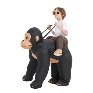 Disfraz Inflable de Gorila Divertido para Niños, Traje Inflable para Montar, Disfraces de Halloween - Product Image 4
