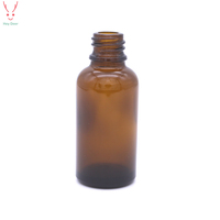 Flacon compte-gouttes en verre ambre de 30 ml pour les soins de la peau