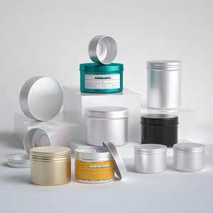 Latas de Cerámica, Metal y Aluminio Vacías para Velas, con Tapas, en Tamaños de 1.5oz, 2oz, 3oz, 5oz, 8oz, 10oz y 12oz, Venta al Por Mayor, Personalizables - Product Image 1