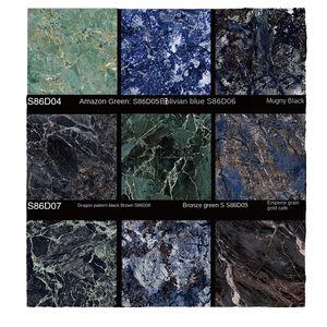 Màu xanh sang trọng toàn thân-gạch lát sàn bằng đá cẩm thạch cho Amazon 800x800 tối TV nền tường gạch hiện đại sống đá cho TV sang trọng - Product Image 3