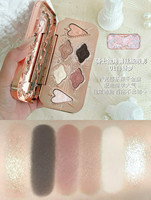 Palette de fards à paupières Flower Knows Knight Unicorn six couleurs, peut servir de fard à joues, fini satiné soyeux, 01 Daydream, toutes les couleurs sont disponibles