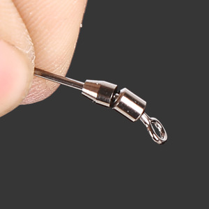 Fishing Swivel <b>Snap</b> <b>Hook</b> Steel Connector Large 3.4 Cm Medium 3 Cm Small 2.4 Cm For Fishing Tackle Accessories - Product Image 3