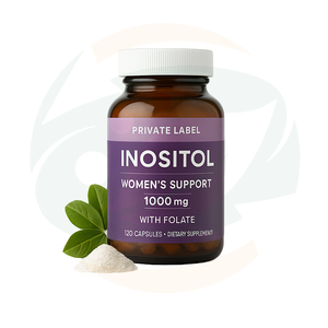อาหารเสริมสุขภาพฉลากส่วนตัวแบบ OEM แคปซูลไมโอ-ไอโนซิทอล แคปซูลไอโนซิทอล ดี-ไครโอ-ไอโนซิทอล แคปซูลดี-ไครโอ-ไอโนซิทอล - Product Image 1