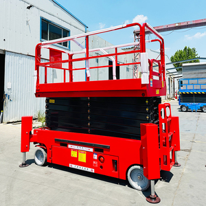 Plataforma Elevadora de Tijera Hidráulica Autopropulsada de Gran Capacidad, Popular en 2026, para Mantenimiento de Equipos Pesados - Product Image 1