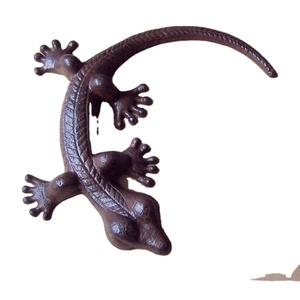2022 Sản Phẩm Mới Trang Trí Sân Vườn Cast Iron Half Bending Lizard - Product Image 1