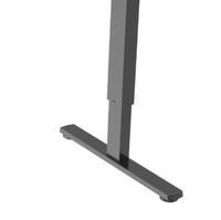 Cadre de bureau électrique à deux moteurs ergonomiques à chaud chargement maximum 80kgs sans cadre de Table assis-debout supérieur 2 étapes cadre solide pour la maison