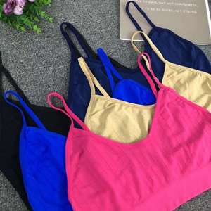 Vente en gros d'usine de soutien-gorge de course pour écolières <span class=keywords><strong>sexy</strong></span> sans couture en nylon pour adolescentes et adolescentes - Product Image 2