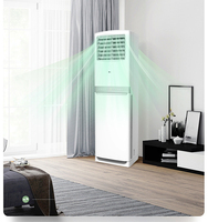Climatiseur sur pied AUX 4HP 36000BTU, refroidissement et chauffage, climatiseur domestique encastrable, puissant refroidissement par onduleur