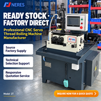 Machine à rouler les filets CNC entièrement automatique Neres, haute capacité, pour la production en série de filetages uniformes et moletés