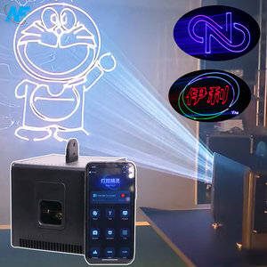 Iluminación Láser para Escenarios con Animación RGB Controlada por Aplicación, 3W 5W, Logotipo Programable para DJ, Discotecas, Bares, Pubs y Clubs - Product Image 1