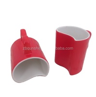 En gros porcelaine valentine magique tasse cadeaux couleur changeante tasse