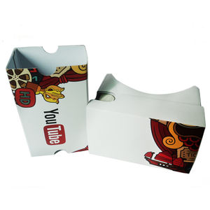 3D films lunettes de réalité virtuelle <span class=keywords><strong>VR</strong></span> casques Logo personnalisé lunettes vidéo marque Google carton <span class=keywords><strong>VR</strong></span> lunettes 2.0 - Product Image 1