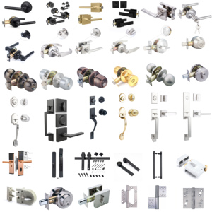 2025 Maxal Nhà Máy Satin Nickel Chất Lượng Cao Đoạn Đòn Bẩy Khóa Xử Lý Phát Hành Nhanh Chóng Đẩy Nút Kẽm Hợp Kim Key Hot-Bán - Product Image 2