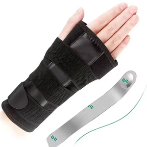 Soporte Ergonómico <span class=keywords><strong>de</strong></span> <span class=keywords><strong>Neopreno</strong></span> <span class=keywords><strong>de</strong></span> Perfil Bajo para Muñeca <span class=keywords><strong>con</strong></span> Palma Abierta y Cierre <span class=keywords><strong>de</strong></span> Gancho y Bucle para Uso Diario en Verano - Product Image 5