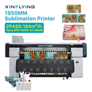 Impresora de sublimación de 1950 mm con 4 cabezales I3200, función de reanudación tras apagado, para impresión textil en bolsas de lona, soporte técnico 24/7 - Product Image 1