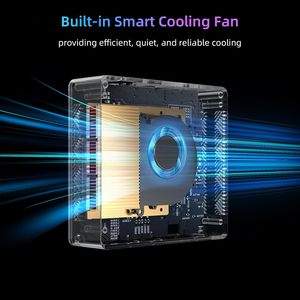 Mini PC <span class=keywords><strong>Bmax</strong></span> B3 Pro con Intel N4500 (fino a 2.8GHz), 8GB RAM, 256GB SSD, Doppio 4K, WiFi 5 5.0, Grafica Intel UHD per Ufficio/Casa - Product Image 6
