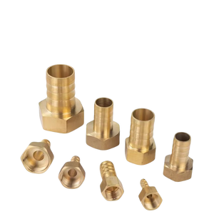 Conector de manguera de latón, 8mm, <span class=keywords><strong>10mm</strong></span>, 12mm, alta presión, aceite de agua, tubería neumática, empalmador en forma de junta, accesorios de lengüeta - Product Image 4