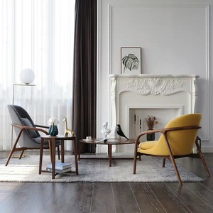 Poltrona Ergonomica Singola in Legno, Design Moderno <span class=keywords><strong>e</strong></span> Minimalista di Alta Gamma per Arredamento Casa <span class=keywords><strong>e</strong></span> Ufficio - Product Image 4