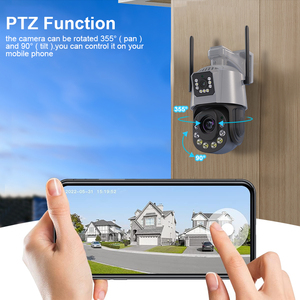 ICSee 36X Zoom 6MP double objectif prise en charge du suivi automatique Service cloud WIFI 4G caméra de sécurité IP longue portée sans fil - Product Image 4