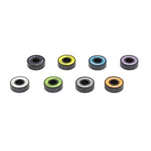 Roulement de skateboard haute vitesse ABEC-9 608 2RS P0 Précision C0 Jauge de jeu 8*22*7mm Lubrifié à l'huile Acier chromé Plastique - Product Image 4