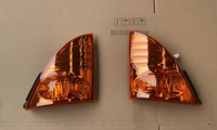Phare d'angle en plastique coloré de haute qualité Zhijing (noir, blanc, jaune, rose, bleu) pour HINO MEGA 500