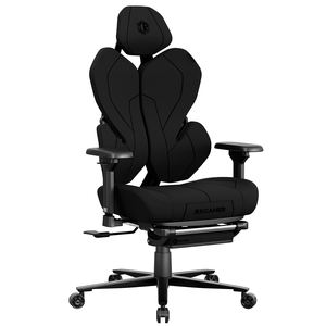 Ergonomischer Drehbarer Gaming-Stuhl aus Leder mit Eisengestell, Höhenverstellbar, mit Neigungs- und Massagefunktion im Modernen Design für Homeoffice - Product Image 4