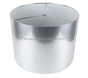 Classic <b>Drum</b> Metallic Lampshade Copper Finish for Home Decor Bedroom Hotel Lobby Hotel Guestroom - Product Image 3