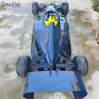 Modèle de voiture de course F1 grandeur nature 1:1 fait à la main, modèle de voiture en métal personnalisé en acier inoxydable pour l'affichage