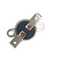 Termostato Bimetálico de Acero Inoxidable KSD301, Reinicio Manual/Automático, 26A, 55C, Interruptor de Control de Temperatura, 250VAC /TUV