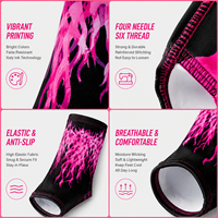 Couvre-chaussures de football personnalisés PURE avec motif de crâne, sublimation, ruban rose, sensibilisation au cancer du sein, pour hommes, jeunes et enfants