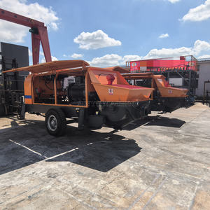 Pompe à béton sur remorque HBTS30, machine à couler du béton à vendre - Product Image 6