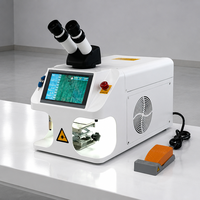Appareil de soudage au laser YAG portable refroidi par eau 100W 200W, soudeuse de haute précision, haute sécurité pour l'or, l'argent, le platine